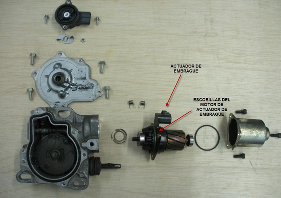 El motor no arranca y el cambio automático indica avería